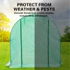 Home Ready Apex Mini Garden Greenhouse Shed PVC Cover Only – 3x2x2 m