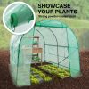 Home Ready Apex Mini Garden Greenhouse Shed PVC Cover Only – 3x2x2 m