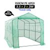 Home Ready Apex Mini Garden Greenhouse Shed PVC Cover Only – 3.5x2x2 M