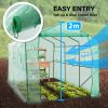 Home Ready Apex Mini Garden Greenhouse Shed PVC Cover Only – 3.5x2x2 M