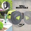 Dynamic Power Garden Water Hose Retractable Rewind Reel Wall Mounted – 30M