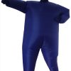 Feeling Blue Inflatable Costume Fancy Dress Suit Fan Operated