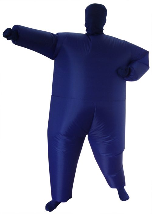 Feeling Blue Inflatable Costume Fancy Dress Suit Fan Operated