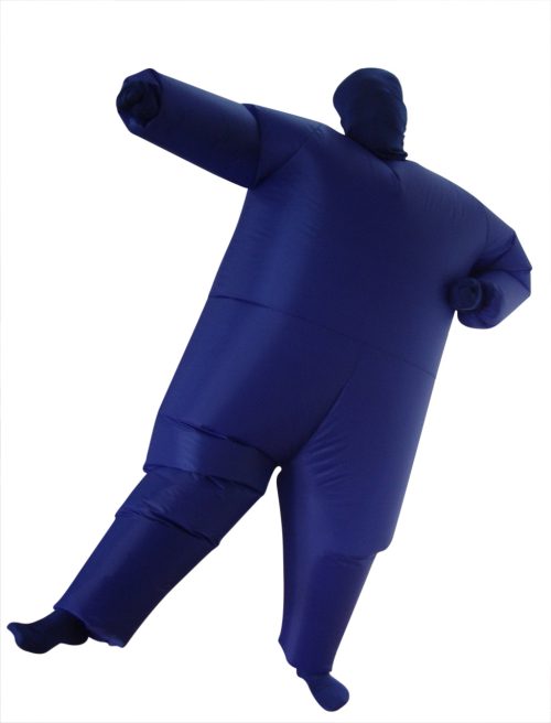 Feeling Blue Inflatable Costume Fancy Dress Suit Fan Operated