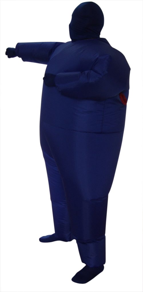Feeling Blue Inflatable Costume Fancy Dress Suit Fan Operated