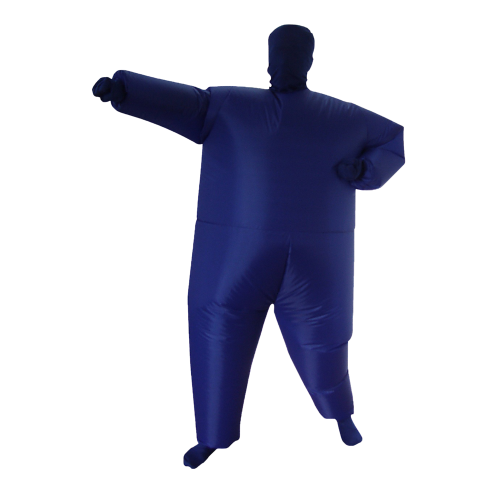 Feeling Blue Inflatable Costume Fancy Dress Suit Fan Operated