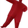 Red Alert Inflatable Costume Fancy Dress Suit Fan Operated