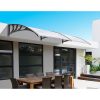 DIY Outdoor Awning Cover with Rain Gutter – 1 x 2 M