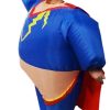 Super Hero Fancy Dress Inflatable Suit – Fan Operated Costume