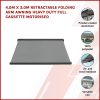 Retractable Folding Arm Awning Heavy Duty Full Cassette Motorised – 4 x 3 M, Grey