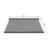 Retractable Folding Arm Awning Heavy Duty Full Cassette Motorised – 5 x 3 M, Grey