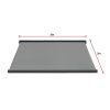 Retractable Folding Arm Awning Heavy Duty Full Cassette Motorised – 5 x 3 M, Grey