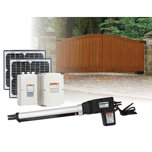 500KG Solar Single Swing Auto Motor Remote Gate Opener – 20W