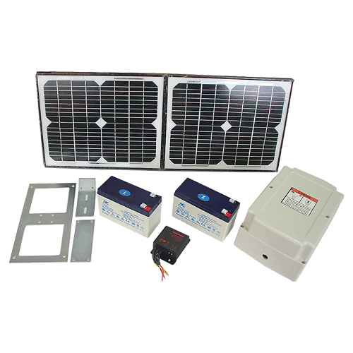 500KG Solar Single Swing Auto Motor Remote Gate Opener – 20W