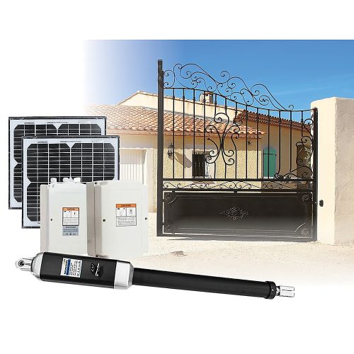 500KG Solar Single Swing Auto Motor Remote Gate Opener – 20W