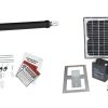 500KG Solar Single Swing Auto Motor Remote Gate Opener – 10W