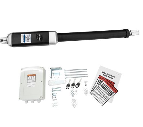 500KG Solar Single Swing Auto Motor Remote Gate Opener – 10W