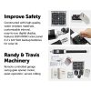 500KG Solar Single Swing Auto Motor Remote Gate Opener – 10W