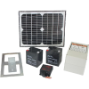 500KG Solar Single Swing Auto Motor Remote Gate Opener – 10W