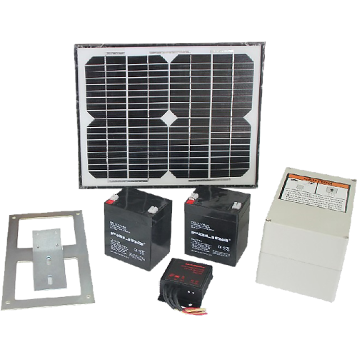 500KG Solar Single Swing Auto Motor Remote Gate Opener – 10W
