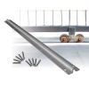 Sliding Gate Hardware Accessories Kit – Track – 4×1 m