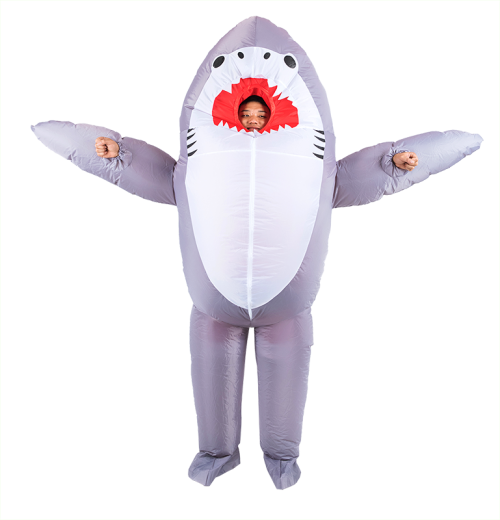 Fancy Dress Fan Inflatable Costume Suit – Shark