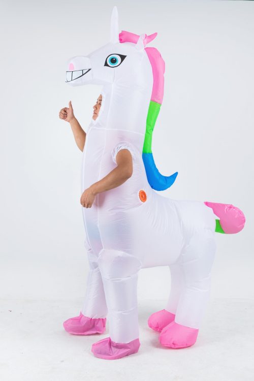 Fancy Dress Fan Inflatable Costume Suit – Unicorn