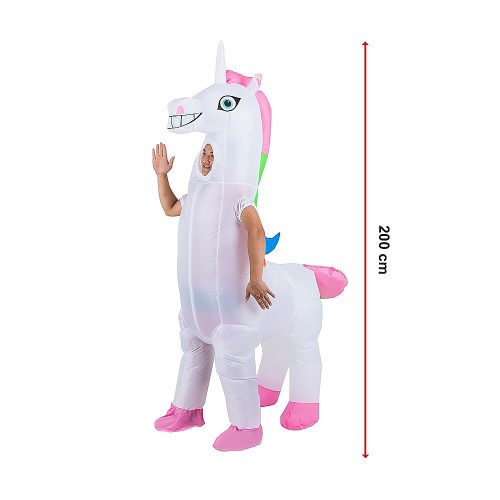 Fancy Dress Fan Inflatable Costume Suit – Unicorn