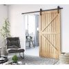 1.8m Sliding Barn Door Hardware Heavy Duty Sturdy Kit