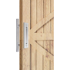 12″ Barn Door Handle Sliding Flush Pull Wood Door Gate Hardware Stainless Steel