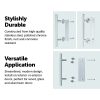 12″ Barn Door Handle Sliding Flush Pull Wood Door Gate Hardware Stainless Steel
