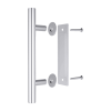 12″ Barn Door Handle Sliding Flush Pull Wood Door Gate Hardware Stainless Steel