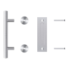 12″ Barn Door Handle Sliding Flush Pull Wood Door Gate Hardware Stainless Steel