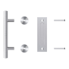 12″ Barn Door Handle Sliding Flush Pull Wood Door Gate Hardware Stainless Steel