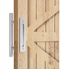 12″ Barn Door Handle Sliding Flush Pull Wood Door Gate Hardware Stainless Steel