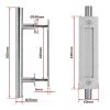 12″ Barn Door Handle Sliding Flush Pull Wood Door Gate Hardware Stainless Steel
