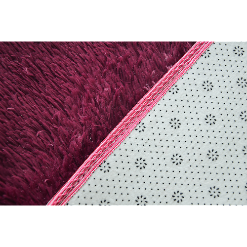 Floor Rugs Large Shaggy Rug Area Carpet Bedroom Living Room Mat – 200 x 140 cm, Burgundy