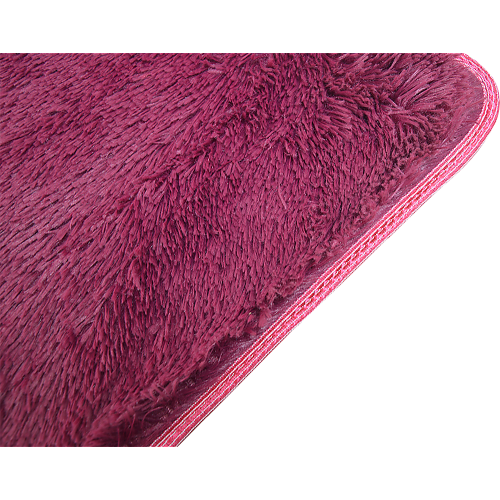 Floor Rugs Large Shaggy Rug Area Carpet Bedroom Living Room Mat – 200 x 140 cm, Burgundy