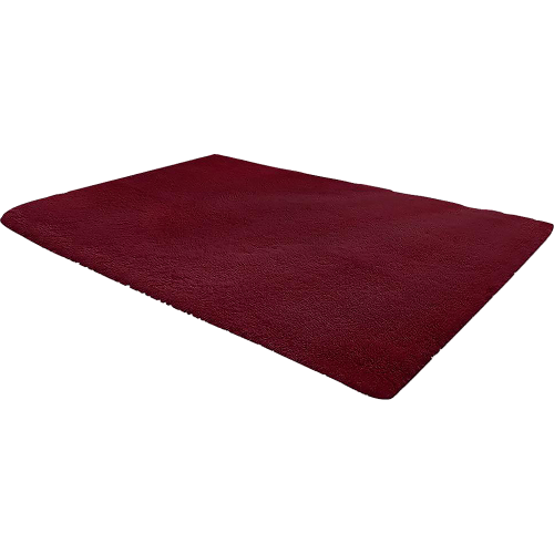Floor Rugs Large Shaggy Rug Area Carpet Bedroom Living Room Mat – 200 x 140 cm, Burgundy