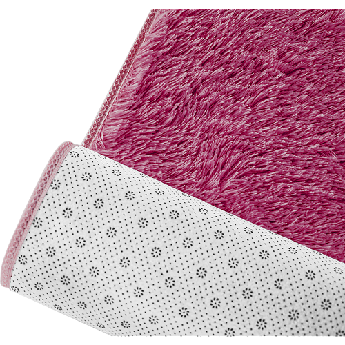 Floor Rugs Large Shaggy Rug Area Carpet Bedroom Living Room Mat – 230 x 160 cm, Burgundy