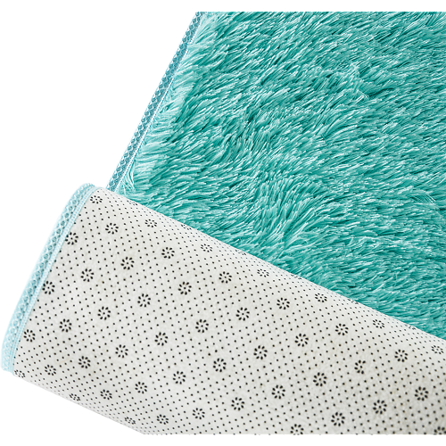 Floor Rugs Large Shaggy Rug Area Carpet Bedroom Living Room Mat – 200 x 140 cm, Turquoise