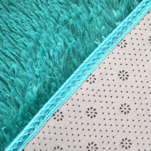 Floor Rugs Large Shaggy Rug Area Carpet Bedroom Living Room Mat – 200 x 140 cm, Turquoise