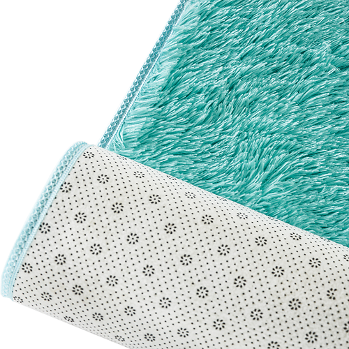 Floor Rugs Large Shaggy Rug Area Carpet Bedroom Living Room Mat – 200 x 140 cm, Turquoise