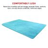 Floor Rugs Large Shaggy Rug Area Carpet Bedroom Living Room Mat – 200 x 140 cm, Turquoise
