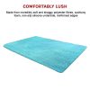 Floor Rugs Large Shaggy Rug Area Carpet Bedroom Living Room Mat – 200 x 140 cm, Turquoise