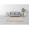 Floor Rugs Large Shaggy Rug Area Carpet Bedroom Living Room Mat – 200 x 140 cm, Beige