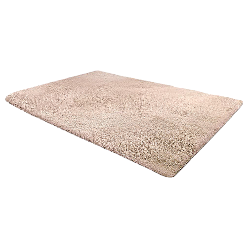 Floor Rugs Large Shaggy Rug Area Carpet Bedroom Living Room Mat – 230 x 160 cm, Beige