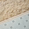Floor Rugs Large Shaggy Rug Area Carpet Bedroom Living Room Mat – 230 x 160 cm, Beige