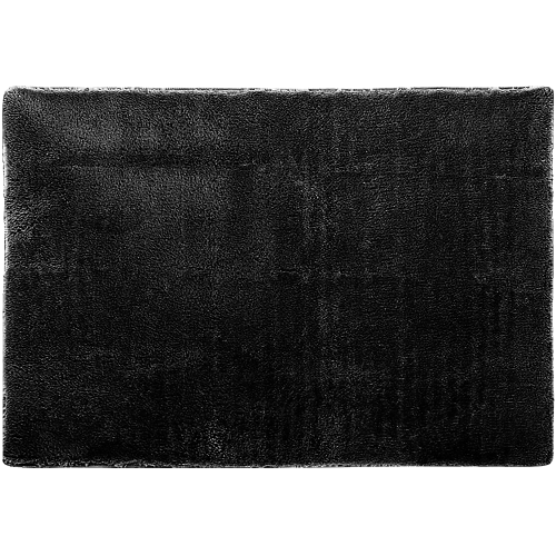 Floor Rugs Large Shaggy Rug Area Carpet Bedroom Living Room Mat – 200 x 140 cm, Black