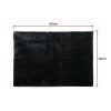 Floor Rugs Large Shaggy Rug Area Carpet Bedroom Living Room Mat – 200 x 140 cm, Black